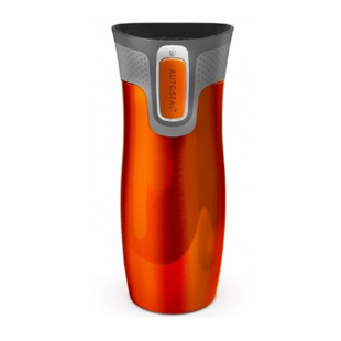 Contigo Autoseal® 0.47L West Loop SS Travel Mug Tangerine - Çelik Mug Turuncu için detaylar