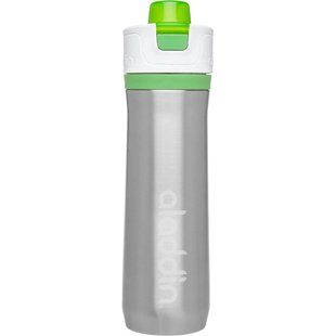 Aladdin 0.6L Active Hydration Vacuum Bottle - Yalıtımlı Çelik Matara - Yeşil için detaylar