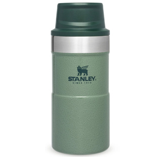 Stanley 0.25L İnce Gövde Classic Trigger-Action Travel Mug - Hammertone Green için detaylar