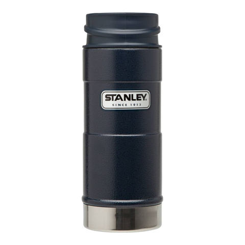 Stanley 0.35L Classic One Hand Mug - Lacivert Klasik Tek El Termos Bardak için detaylar