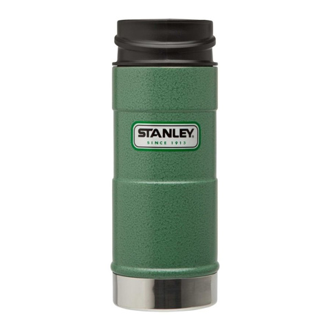 Stanley 0.35L Classic One Hand Mug - Yeşil Klasik Tek El Termos Bardak için detaylar