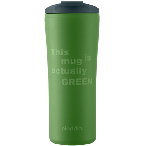Aladdin Papillon 0.35L Tumbler Green - Termos Bardak  (Recycled & Recyclable), Yeşil için detaylar