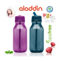 Aladdin 0.4L Flip&Sip Kids Water Bottle - Çocuk Su Şişesi - Berry için detaylar