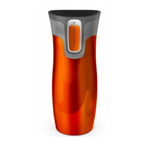 Contigo Autoseal® 0.47L West Loop SS Travel Mug Tangerine - Çelik Mug Turuncu için detaylar