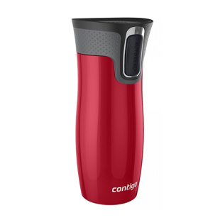 Contigo Autoseal® 0.47L West Loop SS Travel Mug Red - Çelik Mug Kırmızı için detaylar