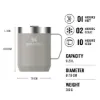 Stanley Classic Legendary Camp Mug - Efsanevi Kamp Bardağı 0.23L Ash - Termos Bardak
