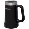 Stanley Adventure Big Grip Beer Stein - Yalıtımlı Bira Bardakları 0.7L Siyah