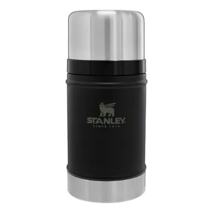 Stanley Classic Legendary Food Jar - Klasik Yemek u 0.7L Siyah - Yemek Termosu