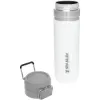 Stanley Quick Flip Water Bottle - Yalıtımlı 0.7L Polar White (Beyaz) - Matara