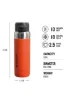 Stanley Quick Flip Water Bottle - Paslanmaz Çelik 1.06L Tigerlily - Termos