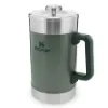  Stanley 1.4L The Stay-Hot French Press - Büyük Boy Kahve Presi 1.4L Yeşil