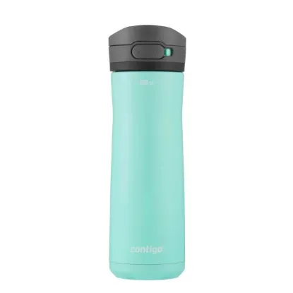 Contigo Jackson Chill AUTOPOP Water Bottle - Çelik 0.59L Açık Mavi - Matara