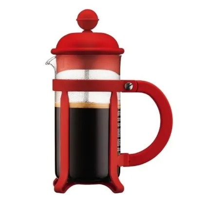 Bodum Java 8 Cup French Press  Kırmızı
