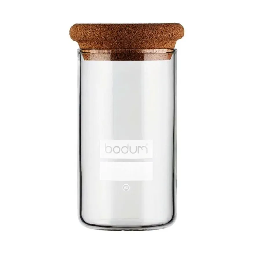 Bodum Mantar Kapaklı Saklama Kapları 0.6L Bodum 0.6L Mantar Kapaklı Saklama Kabı