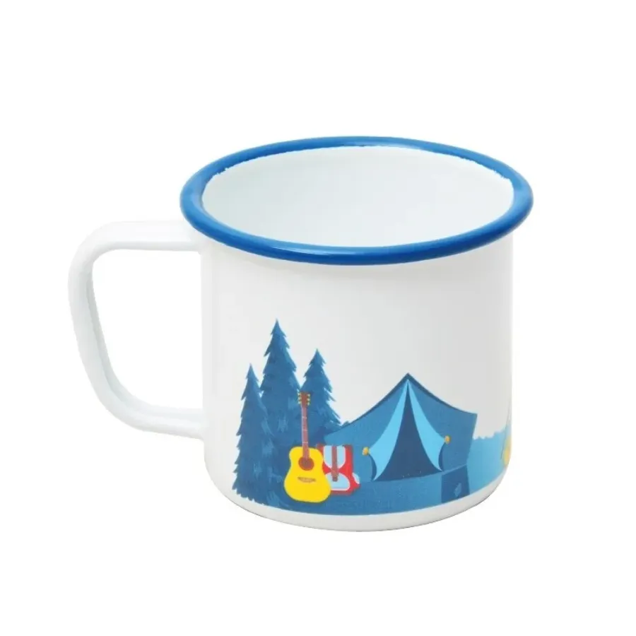 Nurgaz Emaye Kamp Kupaları  Beyaz