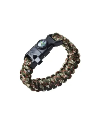 Nurgaz Magnezyumlu Paracord Kamuflaj / NG PİB-K  
