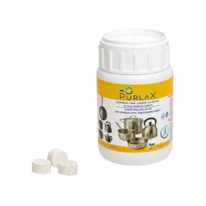 CoffyTab Purlax Su Isıtıcısı, Çaydanlık, Tava, Tencere ve Evye Temizlik Tableti - 10'lu Paket  