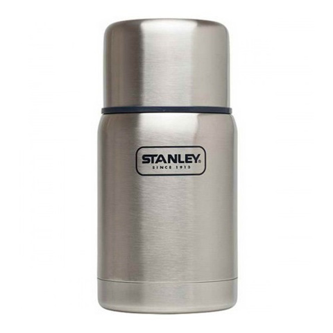 Stanley 0.7L Adventure Vacuum Food Jar - Çelik Yemek Termosu (Gri) için detaylar