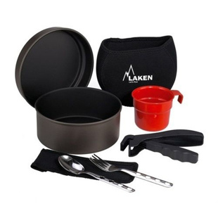 Laken Ø17cm Teflon Camping Cooking Set - Teflon Pişirme Seti için detaylar