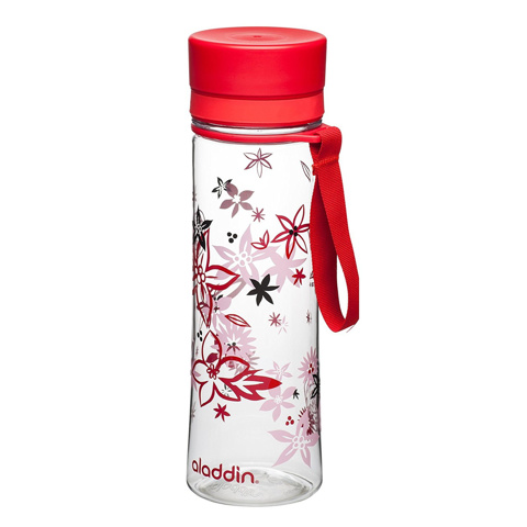 Aladdin Aveo Water Bottle - 0.6L Su Şişesi - Red with Print için detaylar