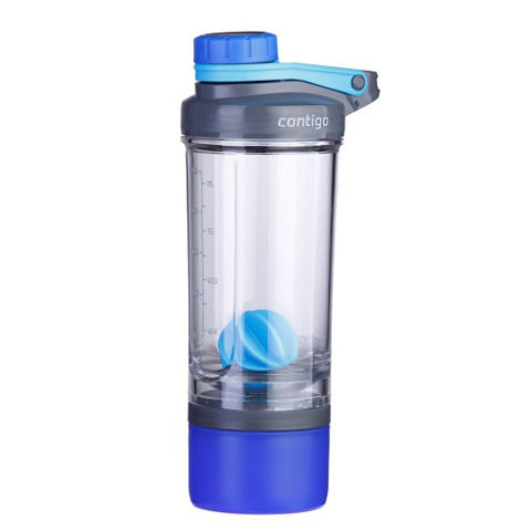 Contigo 0.82L Shake&Go™ Fit Container Protein Shaker - Mavi Protein Karıştırıcı için detaylar