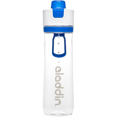 Aladdin 0.8L Active Hydration Tracker Bottle - Ölçekli Matara - Mavi için detaylar