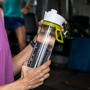 Aladdin 0.8L Active Hydration Tracker Bottle - Ölçekli Matara - Mor için detaylar