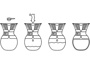 Bodum 8 Cup Double Wall - Metal Filtreli Pour Over için detaylar
