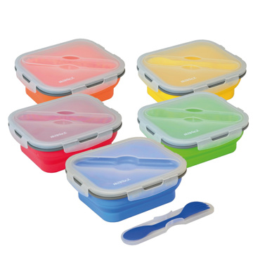 Silikon Katlanabilir Tek Gözlü Yemek Seti / NG 188 Silikon Katlanabilir Tek Gözlü Yemek Seti / NG 188 resmi