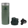 Stanley 0.47L Classic Trigger-Action Travel Mug - Hammertone Green için detaylar