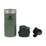 Stanley 0.35L Classic Trigger-Action Travel Mug - Hammertone Green için detaylar