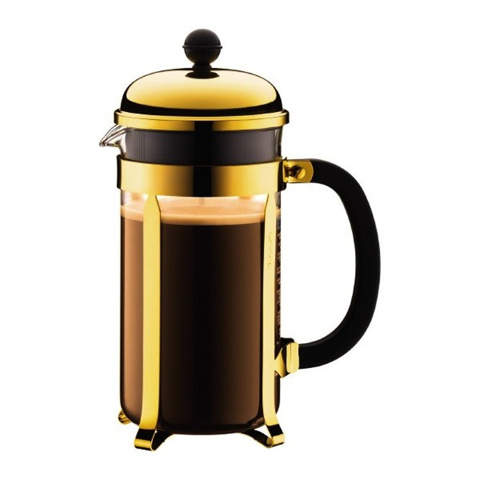 Bodum Chambord 8 Cup French Press | Altın için detaylar