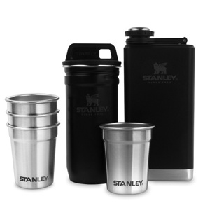 Stanley Adventure Shot Set + Flask (Hediye Seti) - Siyah için detaylar