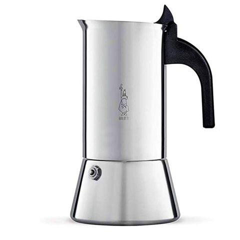 Bialetti Moka Pot Çelik Venüs 6 Cup için detaylar