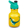 Klean Kanteen 0.355L Kid Classic Sport Cap WB Dragon Snack - Sarı Çelik Matara için detaylar