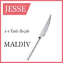 Jesse - Maldiv 42 Parça Çatal Kaşık Seti - 304 Paslanmaz Çelik için detaylar