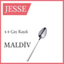 Jesse - Maldiv 42 Parça Çatal Kaşık Seti - 304 Paslanmaz Çelik için detaylar