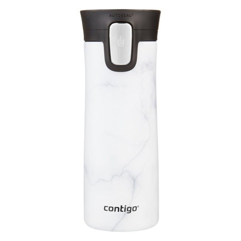 Contigo Pinnacle Couture 0.42L Autoseal® Travel Mug - White Marbel için detaylar