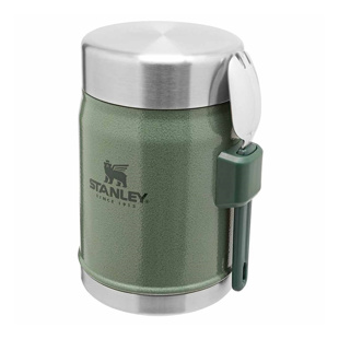 Stanley 0.4L Classic Food Jar - Kaşıklı Yemek Termosu - Hammertone Green /Yeşil için detaylar
