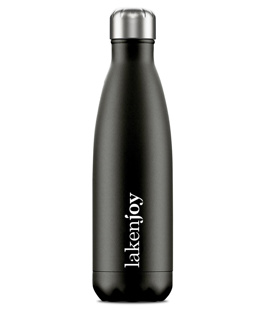 Lakenjoy 0.5L SS Thermo Bottle Çelik Termos - Siyah için detaylar