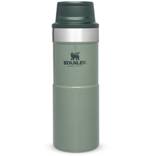 Stanley 0.35L İnce Gövde Classic Trigger-Action Travel Mug - Hammertone Green için detaylar