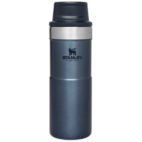 Stanley 0.35L İnce Gövde Classic Trigger-Action Travel Mug - Lacivert için detaylar