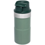 Stanley 0.25L İnce Gövde Classic Trigger-Action Travel Mug - Hammertone Green için detaylar