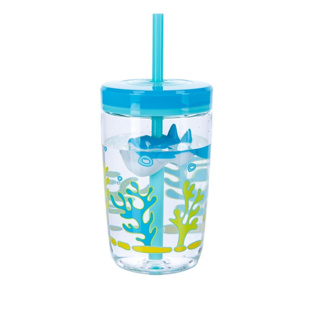 Contigo 0.42L Floating Straw Shark - Pipetli Çocuk Suluk için detaylar