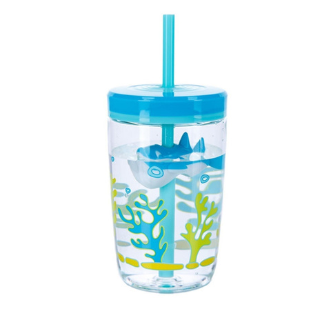 Contigo 0.42L Floating Straw Shark - Pipetli Çocuk Suluk için detaylar