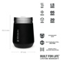 Stanley 0.29L The Everyday Go Tumbler - Matte Black / Mat Siyah için detaylar