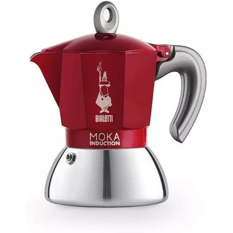 Bialetti Induction Moka Pot 2 Cups - Kırmızı için detaylar