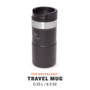 Stanley 0.25L Classic Neverleak™ Travel Mug - Matte Black için detaylar
