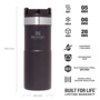 Stanley 0.35L Classic Neverleak™ Travel Mug - Matte Black için detaylar