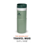 Stanley 0.47L Classic Neverleak™ Travel Mug - Hammertone Green için detaylar